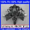 Spritzgusskörper für HONDA Blackbird CBR1100XX 96 97 98 99 00 01 35No.40 CBR 1100XX 1100 CC XX 2002 2003 2004 2005 2006 2007 CBR1100 XX 96-07 OEM Schwarz Silber Verkleidung