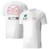F1 T-shirt Summer Formel 1 Motorsport kortärmad t-shirt racing sportentusiaster Team Uniform Jersey Samma billogo tee arbetskläder