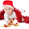 赤ちゃんの大人のサンタの帽子赤い装飾の新年の装飾の子供たちのギフトホリデーパーティーのための柔らかい豪華なクリスマスの帽子パーティー