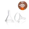 Mini Funnel Plastic Small Diffuser Liquid Kitchen Tools Perfume Bottle Oil Labs for Chemical Liquids Essential Oils Blends 39*31*6MM