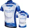 Racing Jackets Keyiyuan 2021 Vår och Sommar Män Professionell Cykling Jersey Reflekterande dragkedja med Back Pocket Blusa Ciclismo Maillot