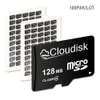 100pcs/лот оригинал Cloudisk 128MB 256 МБ 512 МБ микросколки Micro SD -карта.