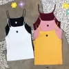 HELIAR 2021 spring Fashion Hot Women Crop Tops SleevelVest Causal Solid Simple Female Sexy Embroidery Camis Bottom Tank Tops X0507