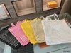 Fashion Women handbags shopping bag linen Large Beach luxury designer travel bag