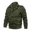 Plus Taille Veste Militaire Hommes Printemps Automne Coton Pilote Veste Manteau Armée Bomber Vestes Cargo Flight Jacket Mâle 6XL 210927