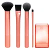 Groothandel make-up borstel kit collectie Real Essential Face Eyes make-up borstels set in 3/4/5 stuks oogschaduw poeder fundering cosmetica geschatte tool kits