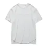 Lato Krótki Rękaw T Koszulki Męskie Moda Proste O Neck Stretch Solid Top Odzież Casual Tshirt Man Streetwear B0692 210518