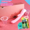 OMYSKY Sucking Vibrator Blowjob Tongue Vibrating Nipple Sucker Adult Oral Licking Clitoris Vagina Stimulator Toys for Women Q05156497982