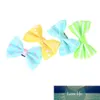 10pcs Barrettes colorées Clipt de cheveux de ruban de chien Pet Bows Girls Chien Hairpins Hair Accessoires Hairgrip Headwear Factory Expert 9260950