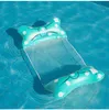 120*70cm PVC flotteurs gonflables piscine jouets dossier pliable lit flottant piscines hamac chaise nouilles Portable flotteur d'eau