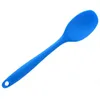 2021 210mm universel Flexible résistant à la chaleur Silicone cuillère grattoir spatule crème glacée gâteau pour pelle cuisine outil ustensile