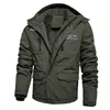 Men Military Jacket Cotton Hooded Outwear Parkas Winter Fashion Tactical Army Coat Plus Size M-5XL 210819