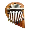 Party Favor 8-tone Mini Thumb Piano Professional Mbira Sanza Finger Practice Musical Instrument For Children Adults Kalimba