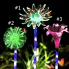 ARILUX® Solar Multi-Color Zmiana LED Flower Stake Light Przezroczysty Klatki Luminous Polak - Słonecznik