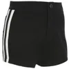 Black High Waist Cotton Spandex With Zipper Summer Woman Shorts Causal Ladies Mini For Beach Women's