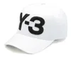 Yeni Bahar Ve Yaz Yeni Y-3 Moda Kadın Güneş Koruyucu Şapka Çift Beyzbol Şapkası Erkek Açık Spor Kap Q0911