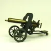 Skalad Maxim Machine Gun Diecast Modell Den första världskriget Novelty Decor Craft Ornament för konstsamling och souvenirgåva 210318