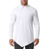 Vin Rouge Broderie Hommes Chemises Habillées Casual Bouton Irrégulier Chemise À Manches Longues Hommes Western Cowboy Festival Chemise De Fête pour Homme 210522