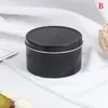 Świece Słoiki 3OZ z pokrywkami Mini Tin Box Uszczelnione Jar Pudełka do pakowania Biżuteria Cukierki Puszki do przechowywania Monety Kolczyki Słuchawki Prezent FWB11793