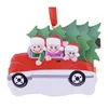 Feliz Natal árvore decorações carros 2 ~ 5 cabeças decoração interior ornamentos de resina co008 por dhl fedex ups