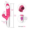 Nxy Sex Vibrators Masturbators Telescopic Vaginal Dildo Vibrator G Spot Clit Sucker Clitoris Stimitor Massage Toys for Women Adults 1013