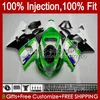 Suzuki gsxr 750cc 600cc 750 600 cc 2004-2005 43no.106 GSXR-750 GSXR600 GSXR750 K4 2004 2005 GSXR-600 GSX-R750 04 05 OEM 페어링 키트 그린 주식 BLK