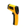 Niet-contact Temperatuur GM320 LCD-display -50 ~ 380 graden handheld digitale IR-thermometer Laserpistool voor industrie 210719