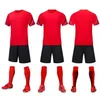 17fashion 11 Team blank Jerseys Sets, custom ,Training Soccer Wears Short sleeve Running With Shorts 0226