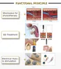 Ret Cet Therapy Shockwave 3 em 1 Diatermia Muscle Relaxation Massageador RF Ems Tratamento de ondas de choque Tecar 448khz radiofrequência para a dorsfunção erétil de alívio da dor