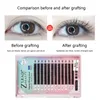 Cały 12Rows 812 mm Endash Extension Classic Volume Silk Ręcznie wykonany naturalny długie rzęsy Makeup Makeup Fałszywe Eyelas4589866