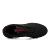 2021 Ankomst Högkvalitativ Sport Running Skor Mens Fly Knit Bekväma andningsbara Triple Black Outdoor Trainers Sneakers Storlek 40-45 Y-8809