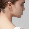 ENFASHION Wheels Stud Earrings For Women Irregular Piercing Earings Gold Color Fashion Jewelry Christmas Brincos E211296 220125