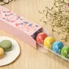 6 сетей Macaron Упаковочная коробка Красиво упакованная свадебная вечеринка для хранения пирога для хранения бисквит бумаги