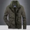 Giacche outdoor Felpe con cappuccio 2021 Autunno Inverno Uomo Giacca militare Alta qualità Escursionismo Campeggio Giacche a vento in cotone Giacche da uomo Taglie forti M-6XL