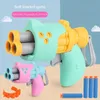 Pistolet à balles souples pour enfants, jouet pour enfants, tir amusant en plein air, pistolet en plastique, cadeau pour garçon, 4 couleurs aléatoires, 1 pièce