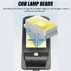 Solar Powered LED COB Street Light PIR Motion Sensor Outdoor Garden Wall Lamp+Remote Control - A