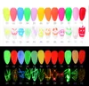 bagliore nel buio luce verde fluorescente 12 colori nail art gel gelpolish gliter Paint Nail Gel Set kit Long Lasting Easy Painting Gel UV Nail Polish Kit halloween