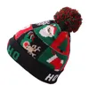 Neue beliebte Weihnachts-Ftival-Beanie mit LED-Licht-Party, Hallowmas feiern Winter-Beanie-Hüte