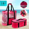 beach cooler tote