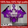 OEM Body For KAWASAKI NINJA ZX7R ZX750 1996 1997 1998 1999 2000 2001 2002 2003 Bodyworks 28HC.86 purple white new ZX 7 R ZX 750 ZX 7R ZX-750 ZX-7R 96 97 98 99 00 01 02 03 Fairing