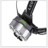 Super brilhante 5000lm 5x xm-l t6 led recarregável usb farol cabeça luz zoomable à prova d6 água 6 modos tocha para pesca acampamento caça