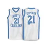 Nikivip North Carolina Tar Heels College＃35 Bob McAdoo Basketball Jerseys＃52 James Worthy＃21 Mitch Kupchakレトロメンズステッチカスタム任意