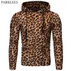 Sexy Leopard Heren Hoodies Sweatshirt Mannen Kerst Halloween Hoodie Heren Hip Hop Streetwear Mannelijke Sudadera Hombre Hoody Sweatshirt 210524