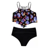 Erotic Transparent Bikinis Women Beautiful And Sexy Printed Split Bikini Swimsuit Micro Swimsuits Women's Swimwear