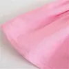 Летнее платье женское розовое с рюшами короткое es Женское рюшами с пышными рукавами Mini Girl Тонкое повседневное es 210519