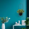 Nordic Metal Hanging Pot Plant Hanger Ketting Muur Opknoping Planter Mand Bloem Pot Plant Houder Thuis Tuin Balkon Decoratie 210615