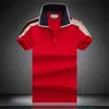 21SP Zomer 100% Katoen Mannen Polo T-shirt est LOGO Print Mode Kleding shirt Trend Korte mouw TshirtM-3XL