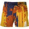 Herrshorts Herr Rolig Herr Graffiti Art Board 3D-tryckt Summer Beach Masculino 2022 Dam Snabbtorkande Baddräkt Kort Homme