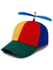 Hair Accessories Fashion Colorful Bamboo Dragonfly Patchwork Baseball Cap Adult Helicopter Propeller Funny Adventure Dad Hat Snapback