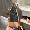 2021 Mode Braun Mutter Totes Tasche Hobos Marke Klassische Gedruckt Große Kapazität Einkaufstaschen Vintage Leder Schulter Handtaschen Dame Top qualität Geldbörsen Brieftasche